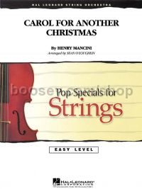 Carol for Another Christmas (Easy Pop Specials for Strings)