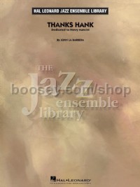 Thanks Hank (Hal Leonard Jazz Ensemble Library Score & Parts)