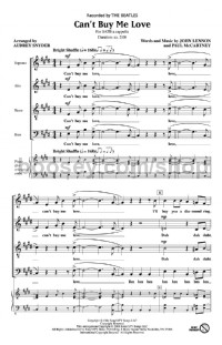 Can't Buy Me Love (SATB)
