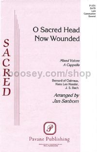 O Sacred Head Now Wounded for SATB choir