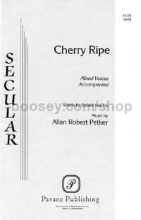 Cherry Ripe for SATB choir