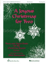 A Joyous Christmas for Two, Vol. 1 - piano/organ duets