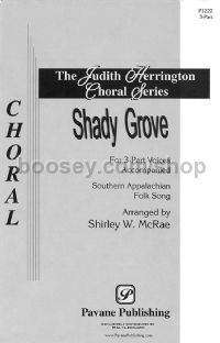 Shady Grove for 2-part choir