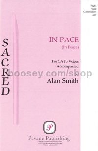 In Pace (In Peace) for SATB choir