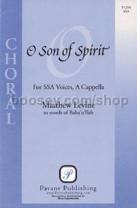 O Son of Spirit for SSA choir
