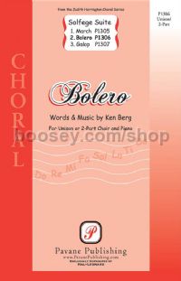 Boléro - unison or 2-part choir