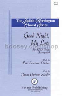 Good Night, My Love for SSAA choir