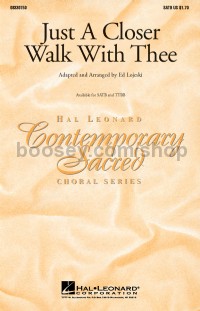 Just a Closer Walk with Thee (SATB)