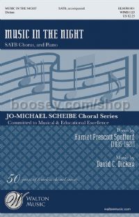 Music in the Night for SATB & piano