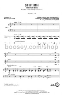 One Note Samba (2-Part Choir)