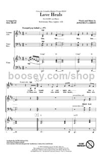 Love Heals (from Rent) (SATB & Accompaniment)