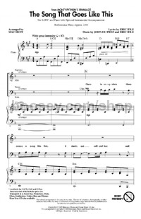 The Song That Goes Like This (Spamalot) (SATB)