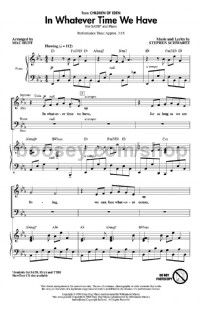 In Whatever Time We Have (SATB)