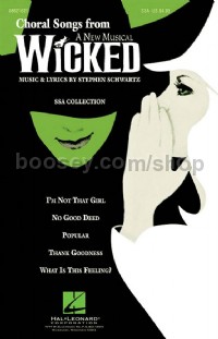 Choral Songs from Wicked (SSA & Piano)