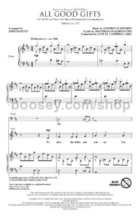 All Good Gifts (SATB)