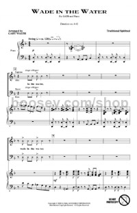 Wade in the Water (SATB)