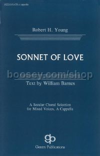 Sonnet of Love for SATB choir