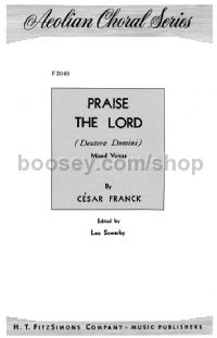 Praise the Lord for SATB choir