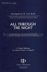 All Through the Night for SATB choir