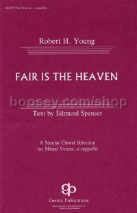 Fair Is the Heaven for SATB choir
