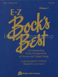 EZ Bock's Best, Vol. 1 for piano