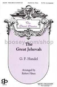 The Great Jehovah for SATB choir