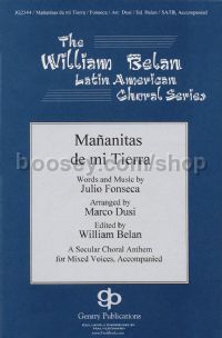 Mananitas de mi tierra - SATB choir & accompaniment