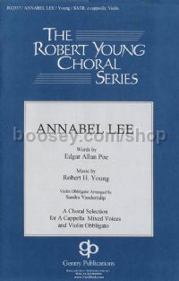 Annabel Lee for SATB choir