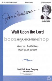 Wait Upon the Lord for choir