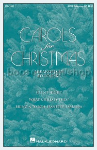 Carols for Christmas (SATB)