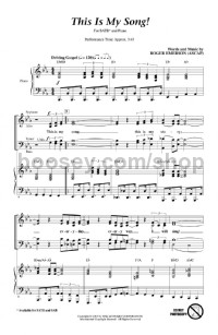 This Is My Song! (SATB)