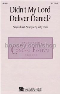 Didn't My Lord Deliver Daniel? (SSA)