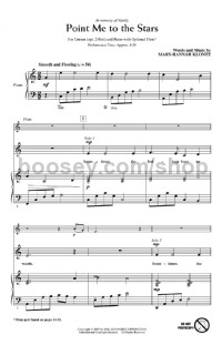 Point Me to the Stars (Unison Choral Score)