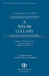 A Welsh Lullaby for SATB choir