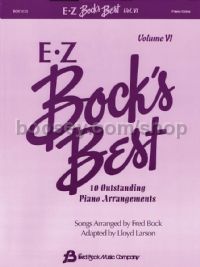 EZ Bock's Best, Vol. 6 for piano