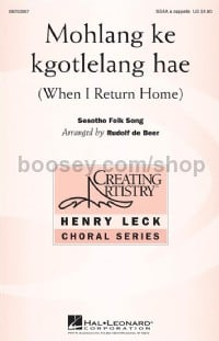 Mohlang Ke Kgotlelang Hae (SSAA a Cappella)