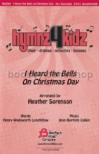 I Heard the Bells on Christmas Day for 2-part voices