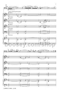 Gabriel's Oboe (SATB/Oboe/Piano)