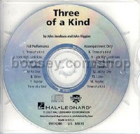Three of A Kind Showtrax CD