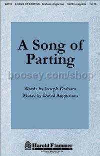 A Song of Parting for SATB a cappella