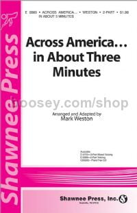 Across America ... in About Three Minutes for 2-part voices