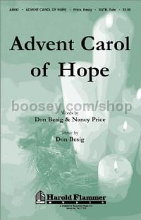 Advent Carol of Hope for SATB & flute