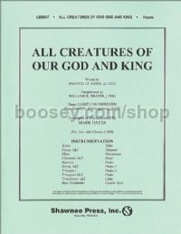 All Creatures of Our God and King - orchestra (score & parts)
