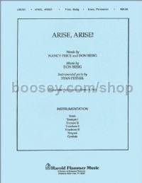 Arise! Arise! - brass & percussion (set of parts)