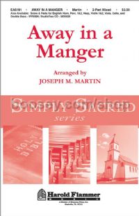 Away in a Manger (from Canticle of Joy) for 2-part mixed choir