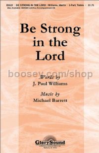 Be Strong in the Lord for 2-part voices