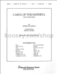 Carol of the Faithful from Canticle of Joy - orchestration (score & parts)