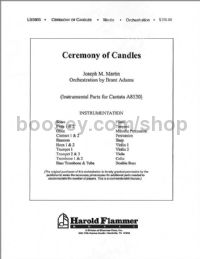 Ceremony of Candles - orchestra (score & parts)