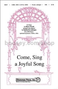 Come Sing a Joyful Song for SAB choir
