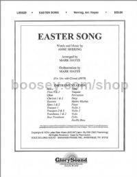 Easter Song - orchestra (score & parts)